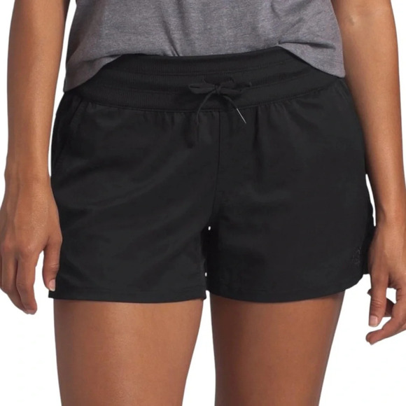 The North Face Black Athletic Shorts Relaxed Fit - Picture 2 of 10